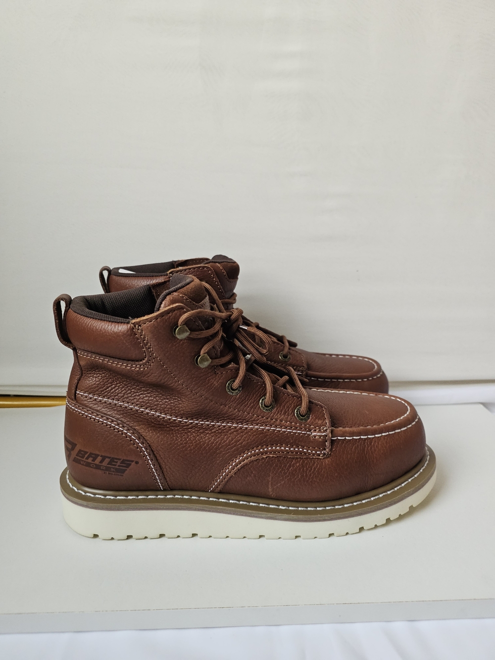 Bates Work Webster 6" Leather Work Boots Men’s 9.5 NWT (Tan)